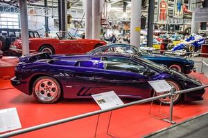 SINSHEIM, GERMANY - MAI 2022 violet purple Lamborghini Diablo VT Roadster photo