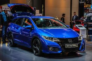 FRANKFURT - SEPT 2015 Honda Civic presented at IAA Internationa photo