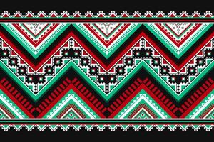 Oriental ethnic pattern traditional. Geometric pattern in tribal. Design for background, wallpaper, vector illustration, textile, fabric, clothing, batik, carpet, embroidery.