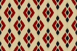ikat étnico de patrones sin fisuras tradicional. diseño para fondo, papel tapiz, ilustración vectorial, textil, tela, ropa, batik, alfombra, bordado. vector