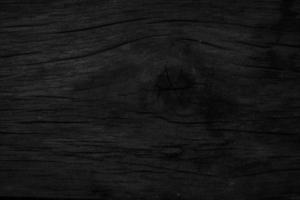 fondo oscuro de textura de madera negra en blanco para el diseño foto