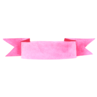 lint banner aquarel png