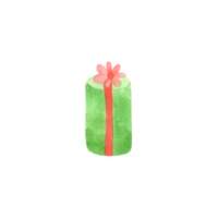 elemento de navidad acuarela png