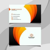 Business card template. Fit for your personal identity vector