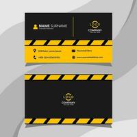 Business card template. Fit for your personal identity vector