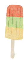 dessert aquarelle dessin animé mignon png