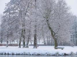 horario de invierno en un castillo en alemania foto