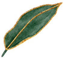 fiore con acquerello oro png