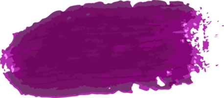 coup de pinceau aquarelle violet png