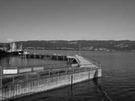 la ciudad bávara de lindau foto