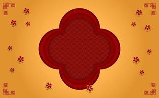 Background texture for Chinese New year. vector