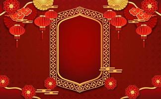 Background texture for Chinese New year. vector