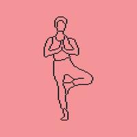 Pixeled human element vector