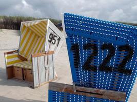 Langeoog island in the german north sea photo