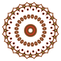 mandala mönster illustration png