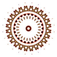 ilustración de patrón de mandala png