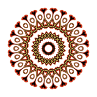 ilustración de patrón de mandala png