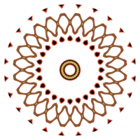 Mandala pattern illustration png