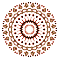 Mandala pattern illustration png