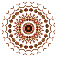 Mandala pattern illustration png