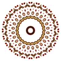 ilustración de patrón de mandala png