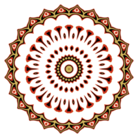 ilustración de patrón de mandala png