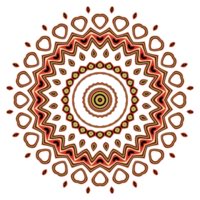 illustrazione del modello di mandala png