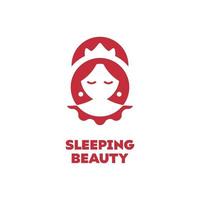 Sleeping Beauty Queen vector