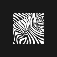 Zebra Bar Code vector