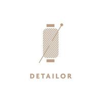 Tailor Logo Design vector