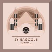 Synagogue Building Design vector