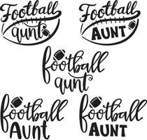 vector de tía de fútbol, vector de fútbol, vector de fútbol familiar