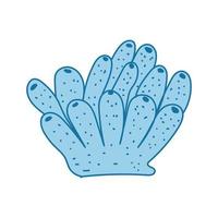 cute seaweed hand drawn vector illustration design element