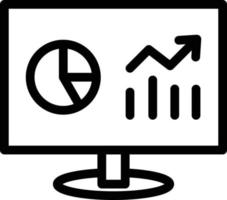 Analytics Line Icons vector