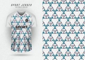 Background mock up for sports jersey, jersey, running shirt, triangle pattern. for sublimation vector