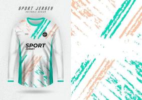 Background template for sports jerseys, shirts, running shirts, light green and light brown stripes. vector