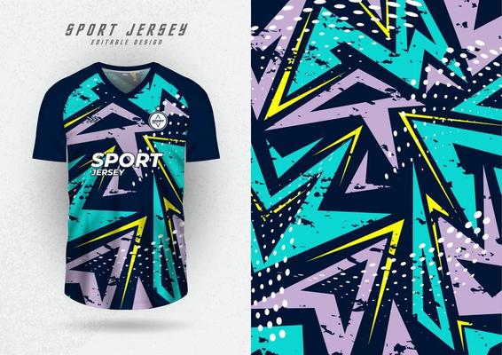 Background mock up for sports jerseys, jerseys, running shirts, jigsaw designs for sublimation.