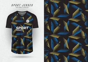 Background mock up for sports jerseys, jerseys, running shirts, overlapping patterns for sublimation. vector