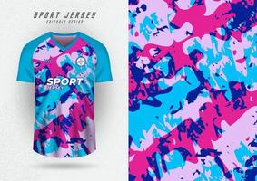 Background mock up for sports jerseys, jerseys, running shirts, colorful watercolor designs for sublimation. vector
