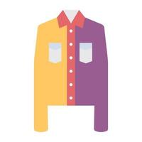 A premium download icon of shirt vector