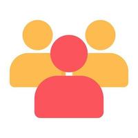 Perfect design icon of group vector
