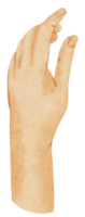 gesto de aquarela png