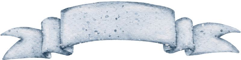 lint banner aquarel png