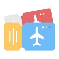 A perfect design icon of air tickets vector