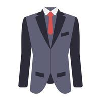 A perfect design icon of men coat vector