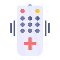 Modern design icon of smart remote vector