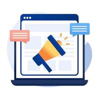 Unique design icon of web marketing vector