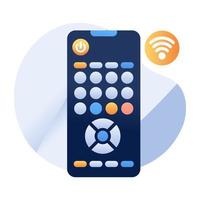 Modern design icon of smart remote vector