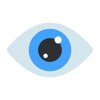 An icon design of eye vector