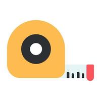 A premium download icon of inches tape vector